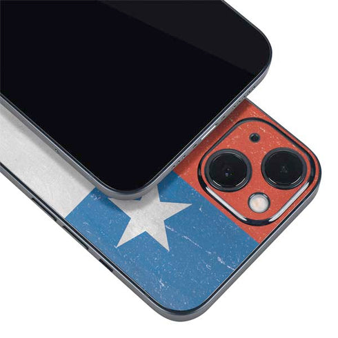 Chile Flag Distressed iPhone Skins